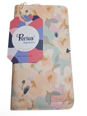 Periea Floral Pastel Jewelry Organizer Pouch Pastel Multicolor NEW